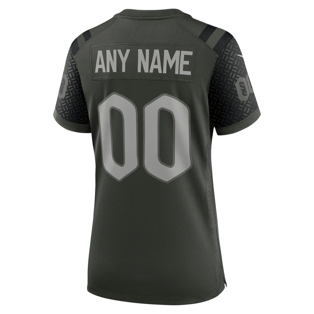 New York Jets Women's Rivalries Collection Custom Jersey - Green
