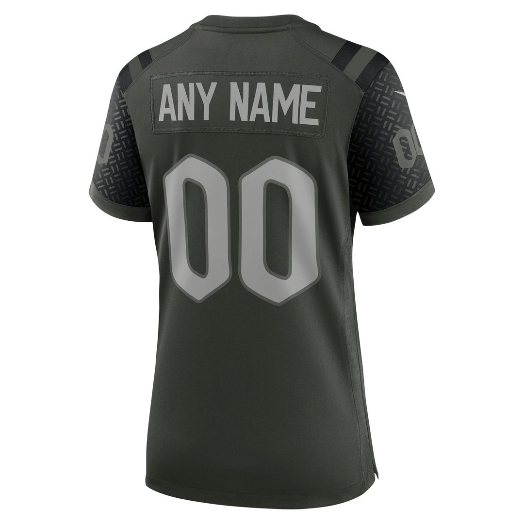 New York Jets Women's Rivalries Collection Custom Jersey - Green