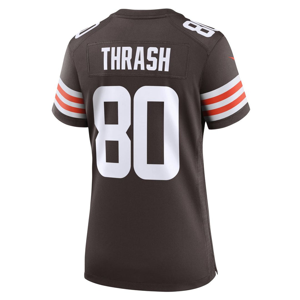 Jamari Thrash Cleveland Browns Women's Jersey - Brown