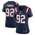 Joshua Farmer New England Patriots Women's Team Jersey - Navy