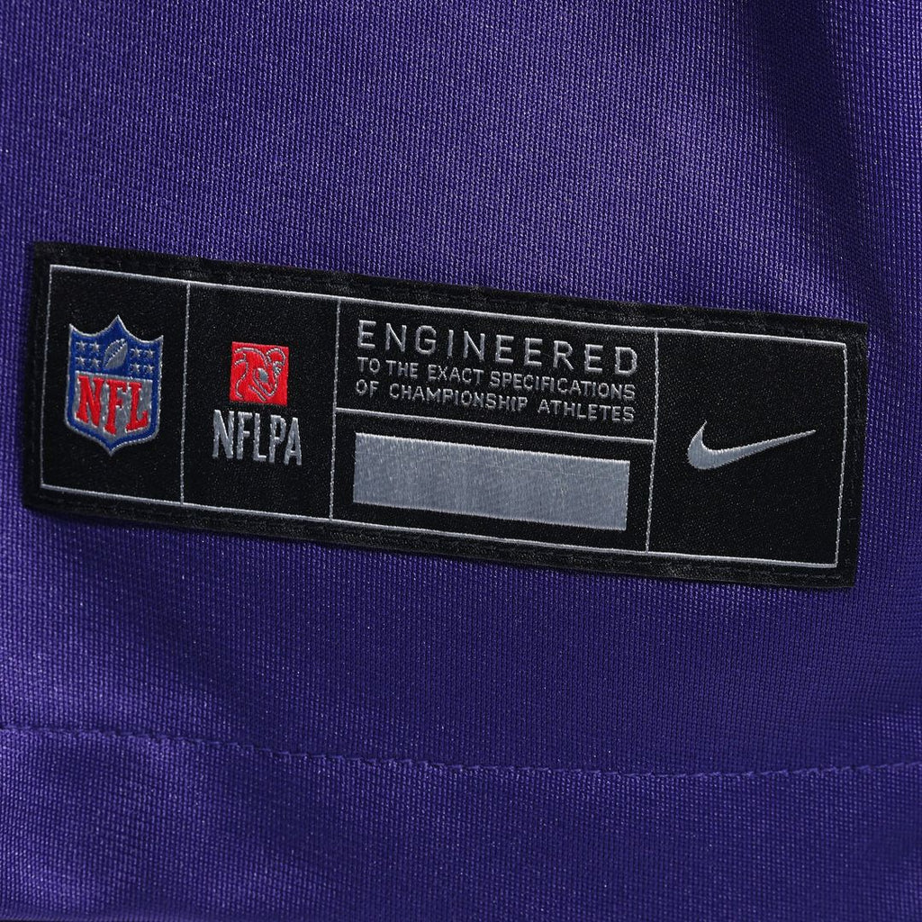 Jim Marshall Minnesota Vikings Retired Player Alternate Jersey - Purple