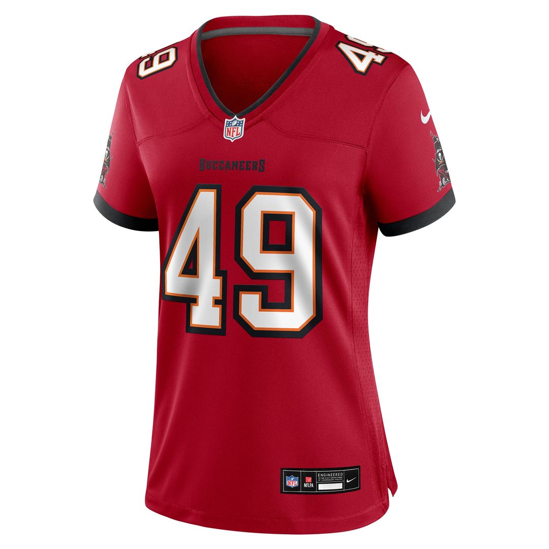 Owen Wright Tampa Bay Buccaneers Women's Team Jersey - Red