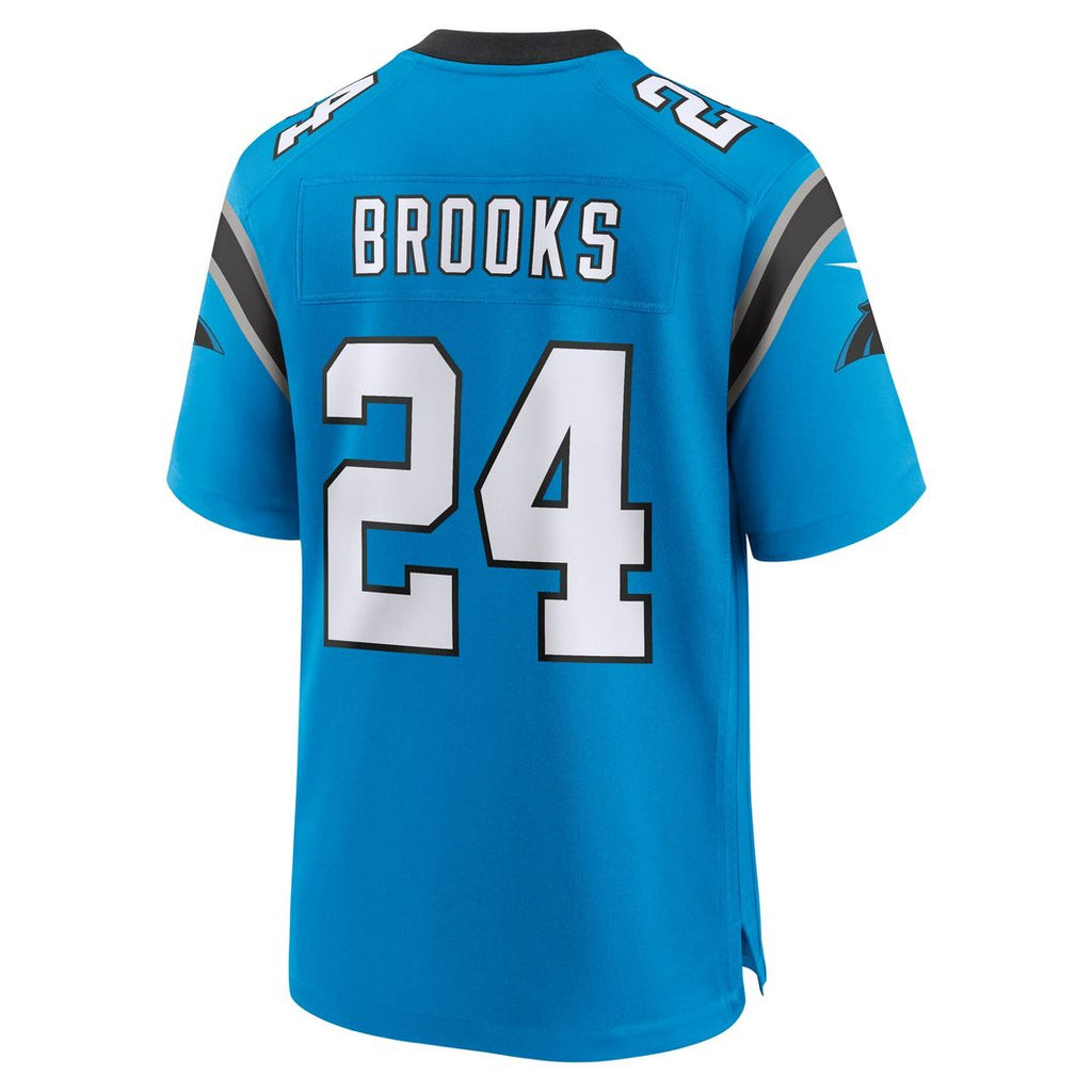 Jonathon Brooks Carolina Panthers Jersey - Black