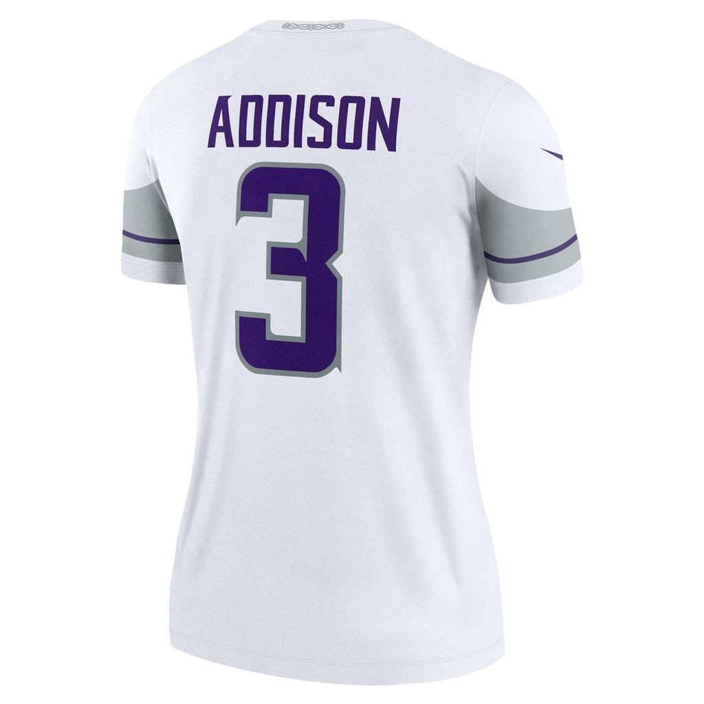 Addison Minnesota Vikings Women's Alternate Legend Player Performance Top - White