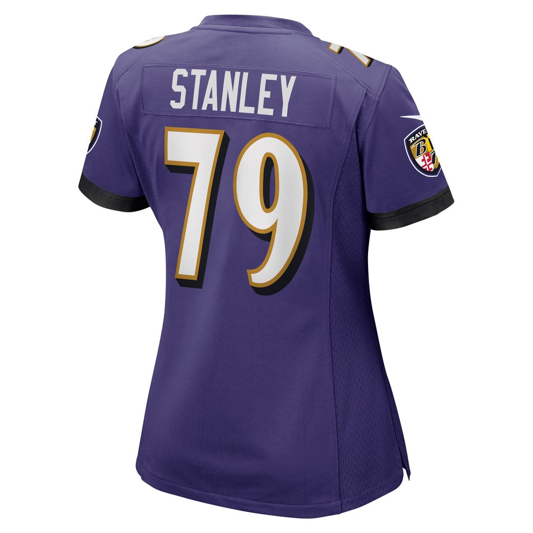 Ronnie Stanley Baltimore Ravens Women's Jersey - Purple