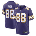 Alan Page Minnesota Vikings Retired Player Alternate Jersey - Purple