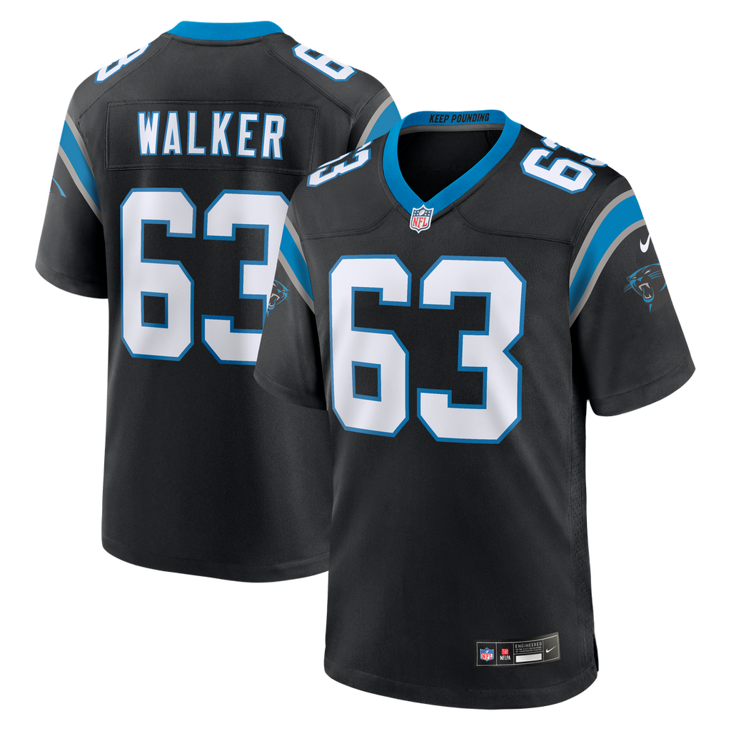 Rasheed Walker Carolina Panthers Team Jersey - Black