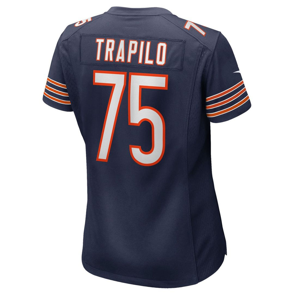Ozzy Trapilo Chicago Bears Women's Team Jersey - Navy