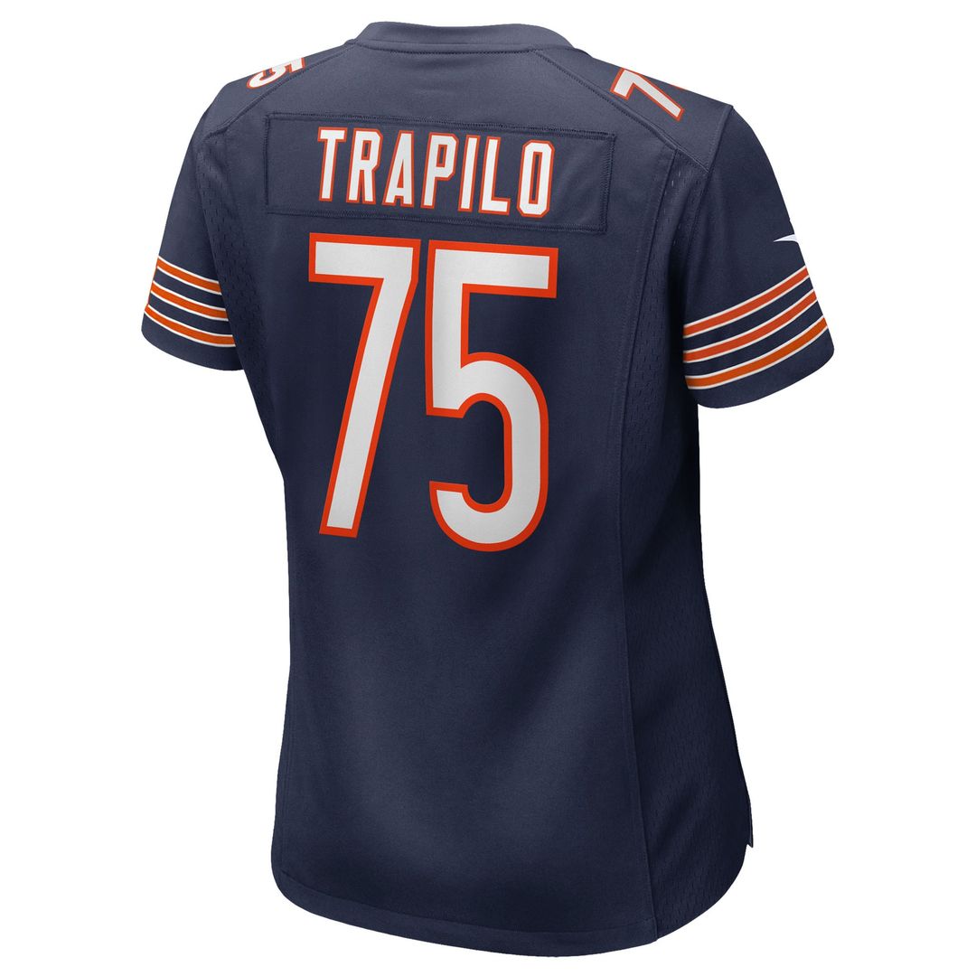 Ozzy Trapilo Chicago Bears Women's Team Jersey - Navy