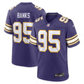 Caleb Banks Minnesota Vikings Alternate Classic Jersey - Purple