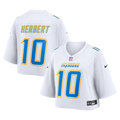 Justin Herbert Los Angeles Chargers Women's Cropped Fashion Jersey - White