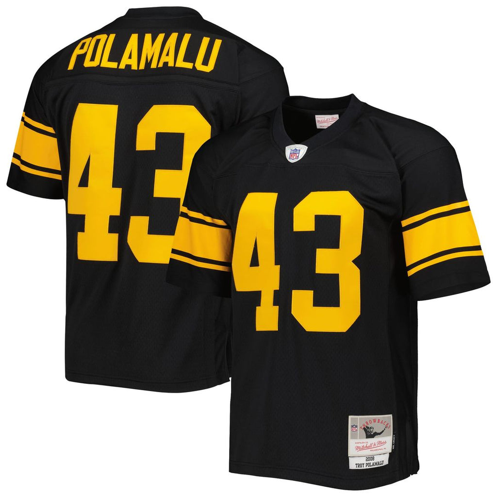 Troy Polamalu Pittsburgh Steelers Legacy Jersey - Black