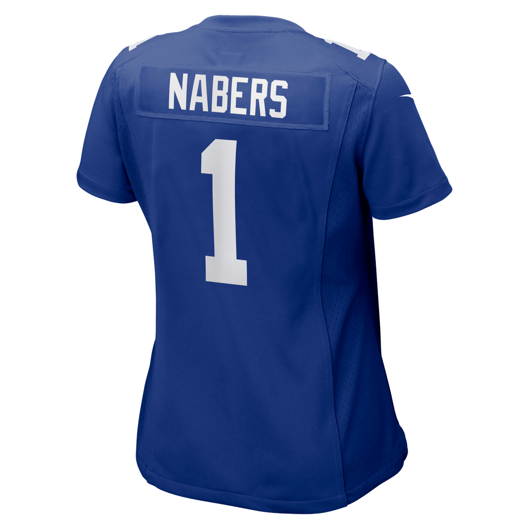 Malik Nabers New York Giants Women's Jersey - Royal