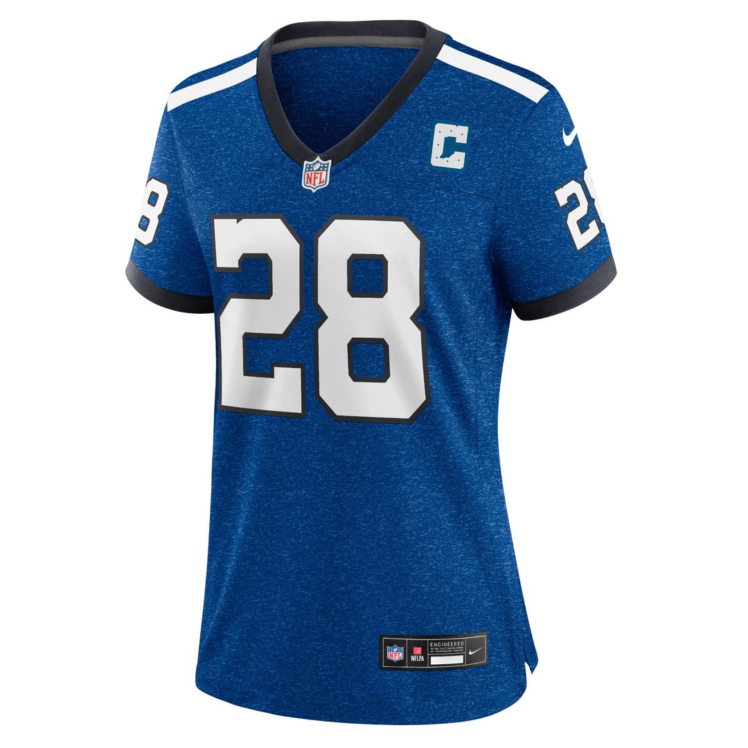 Jonathan Taylor Indianapolis Colts Women's Indiana Nights Alternate Jersey - Royal