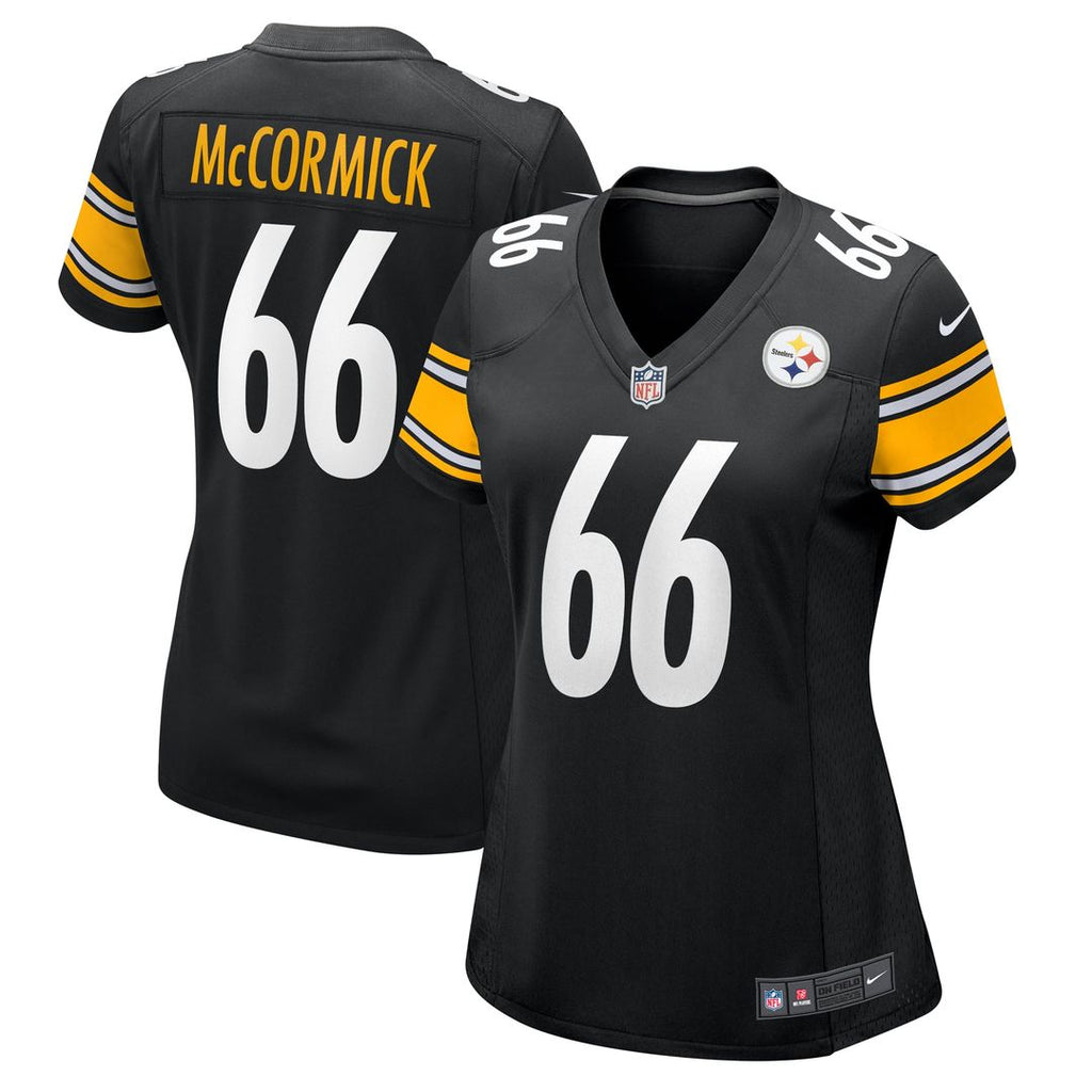 Mason McCormick Pittsburgh Steelers Women's Team Jersey - Black