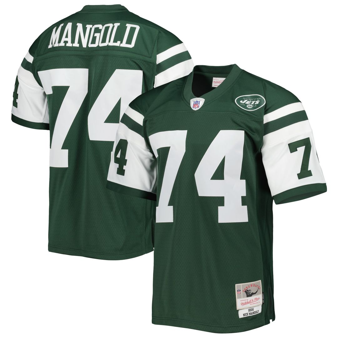 Nick Mangold New York Jets Legacy Jersey - Green