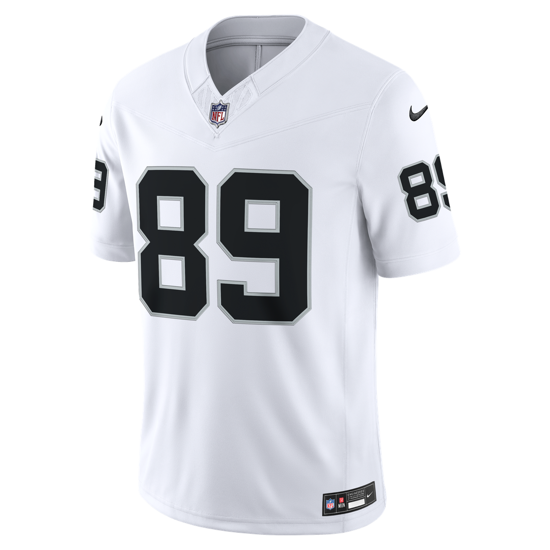 Brock Bowers Las Vegas Raiders Stitched Jersey - White