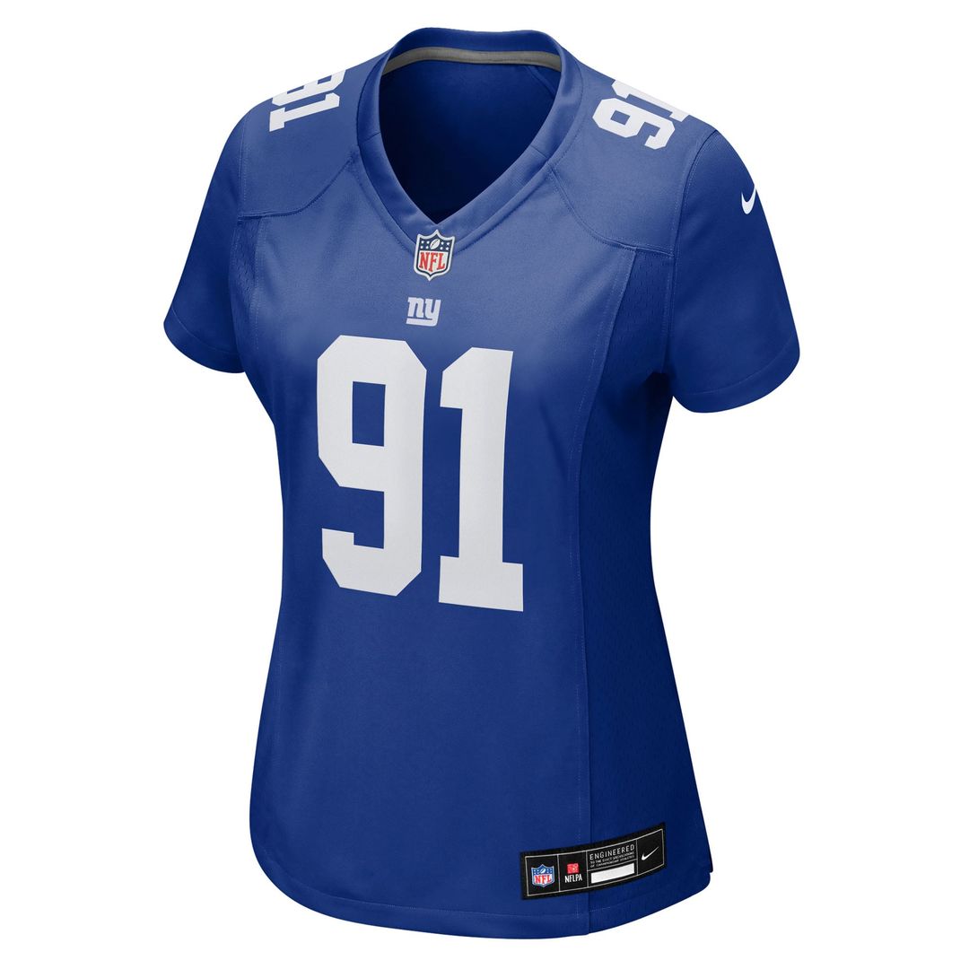 Darius Alexander New York Giants Women's Team Jersey - Royal