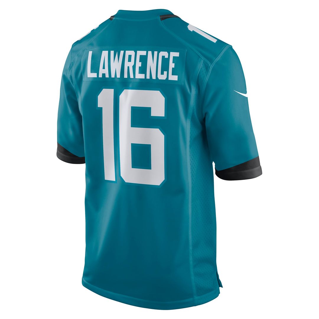 Trevor Lawrence Jacksonville Jaguars Youth Jersey - Teal