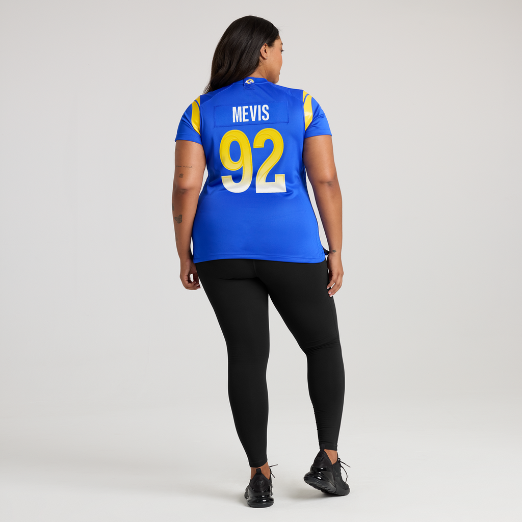 Harrison Mevis Los Angeles Rams Women's Team Jersey - Royal
