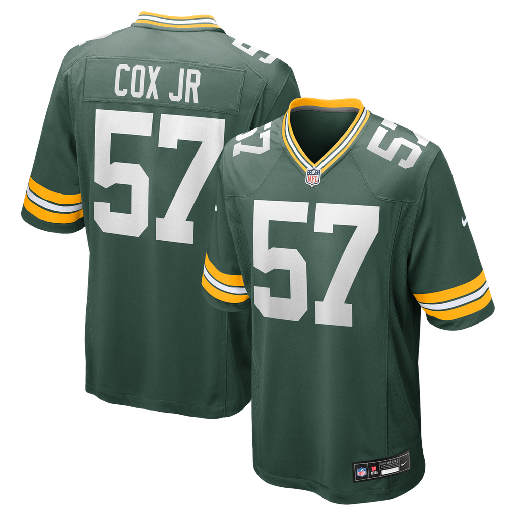 Brenton Cox Jr. Green Bay Packers Jersey - Green