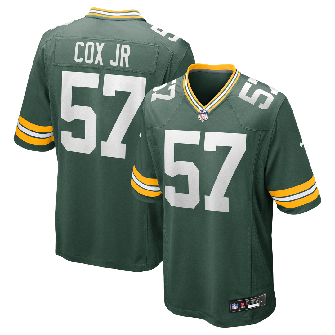 Brenton Cox Jr. Green Bay Packers Jersey - Green