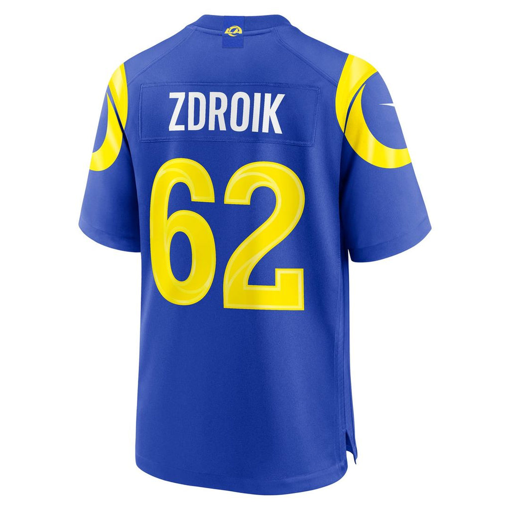 Payton Zdroik Los Angeles Rams Jersey - Royal