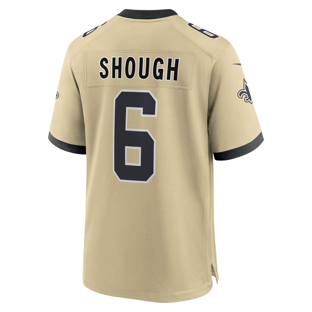 Tyler Shough New Orleans Saints Jersey - Black