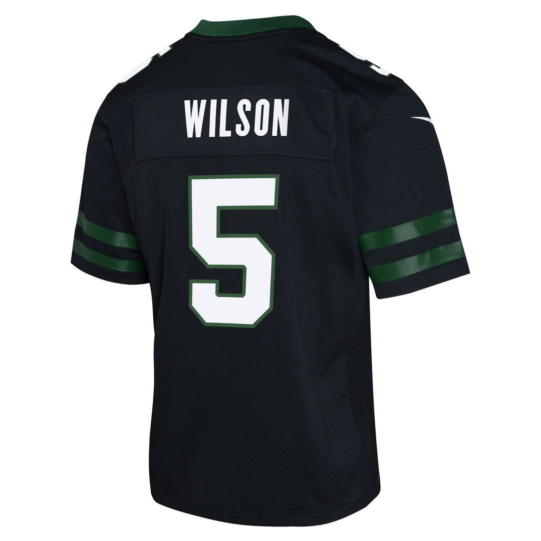 Garrett Wilson New York Jets Youth Jersey - Black