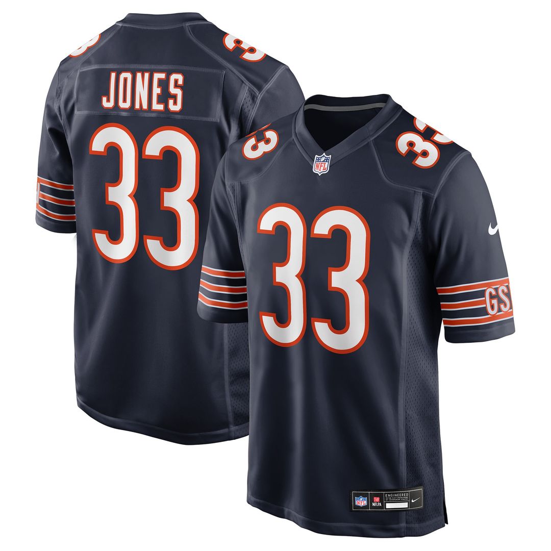 Jaylon Jones Chicago Bears Team Jersey - Navy