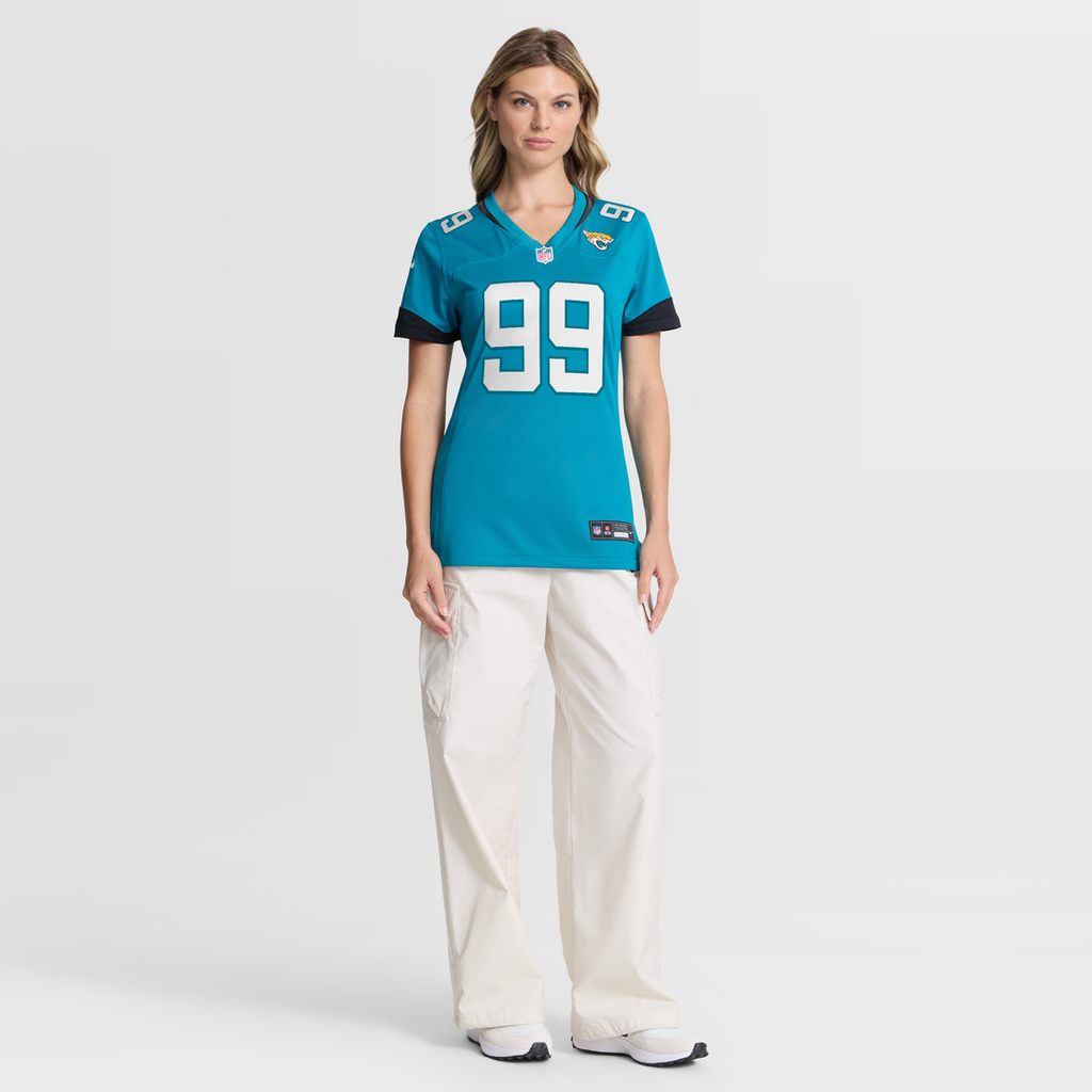 Ruke Orhorhoro Jacksonville Jaguars Women's Team Jersey - Teal