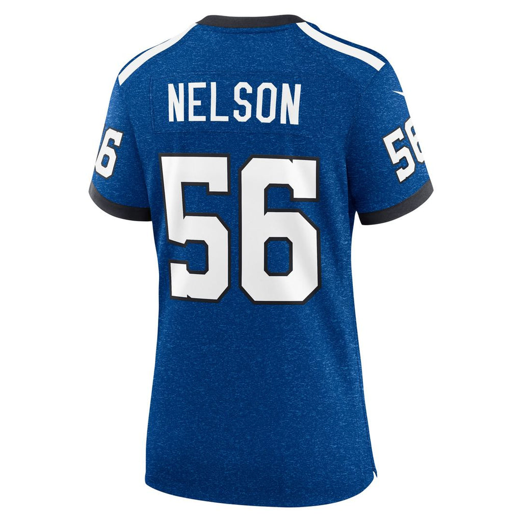 Quenton Nelson Indianapolis Colts Women's Indiana Nights Alternate Jersey - Royal