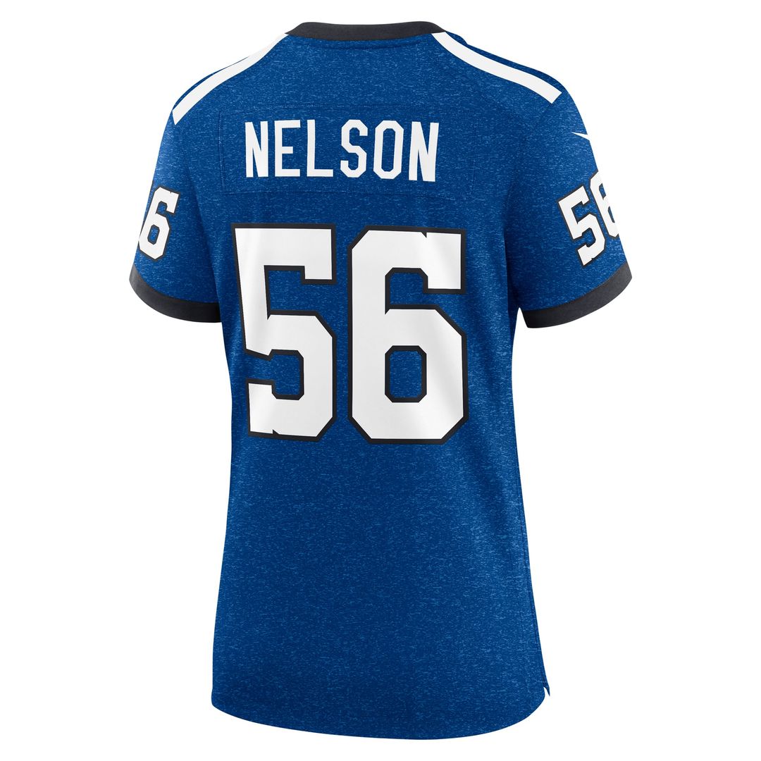 Quenton Nelson Indianapolis Colts Women's Indiana Nights Alternate Jersey - Royal