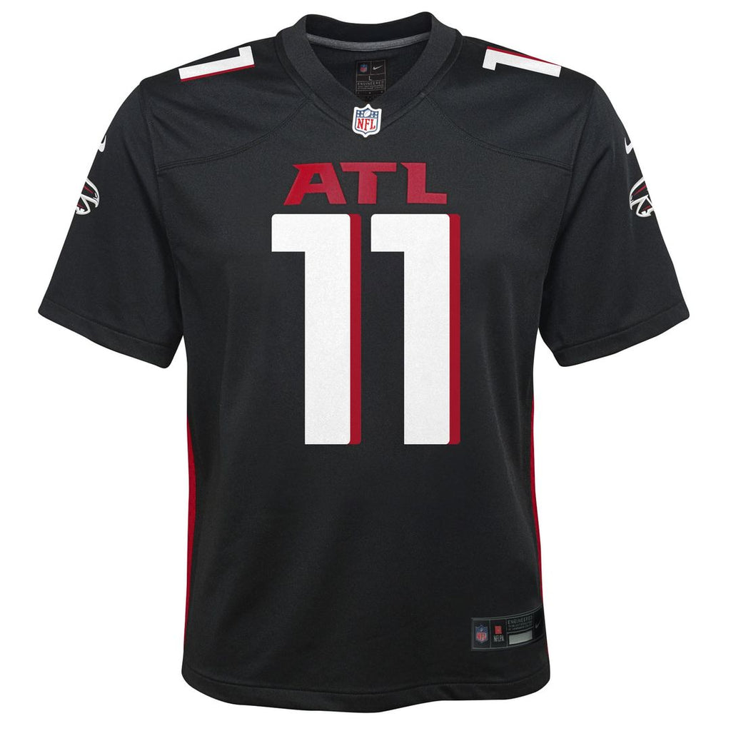 Jalon Walker Atlanta Falcons Youth Team Jersey - Black