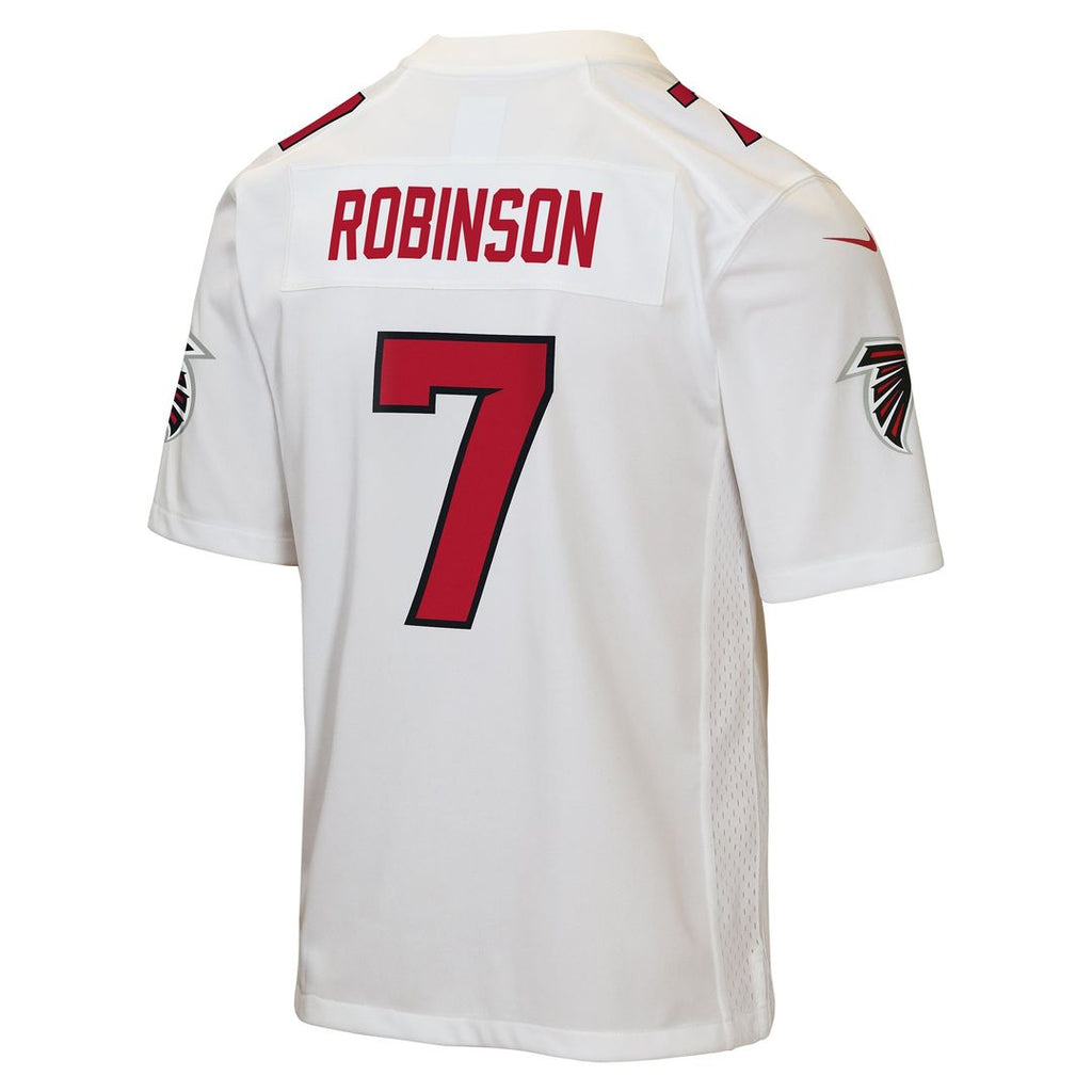Bijan Robinson Atlanta Falcons Youth Jersey - White