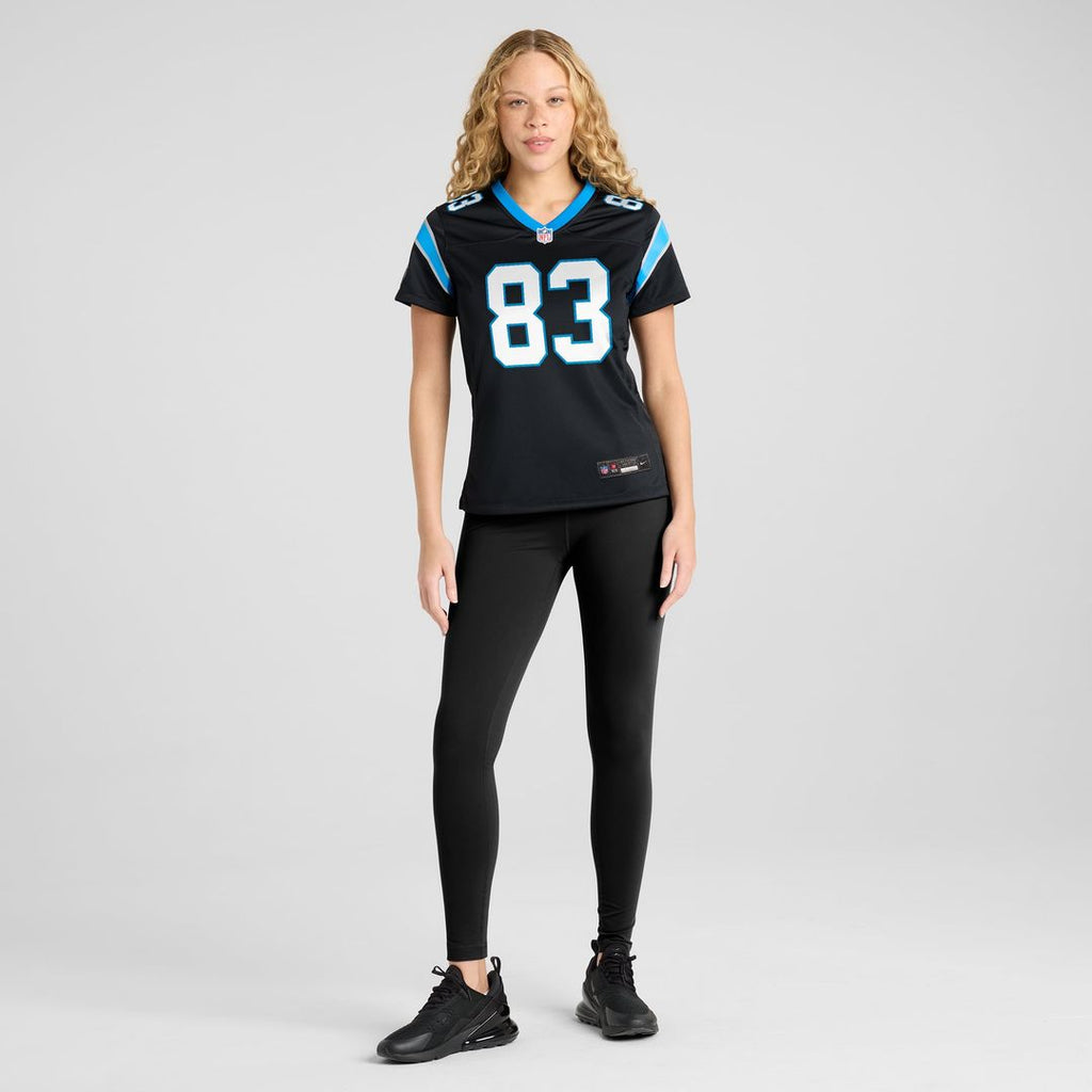 David Moore Carolina Panthers Women's Jersey - Black