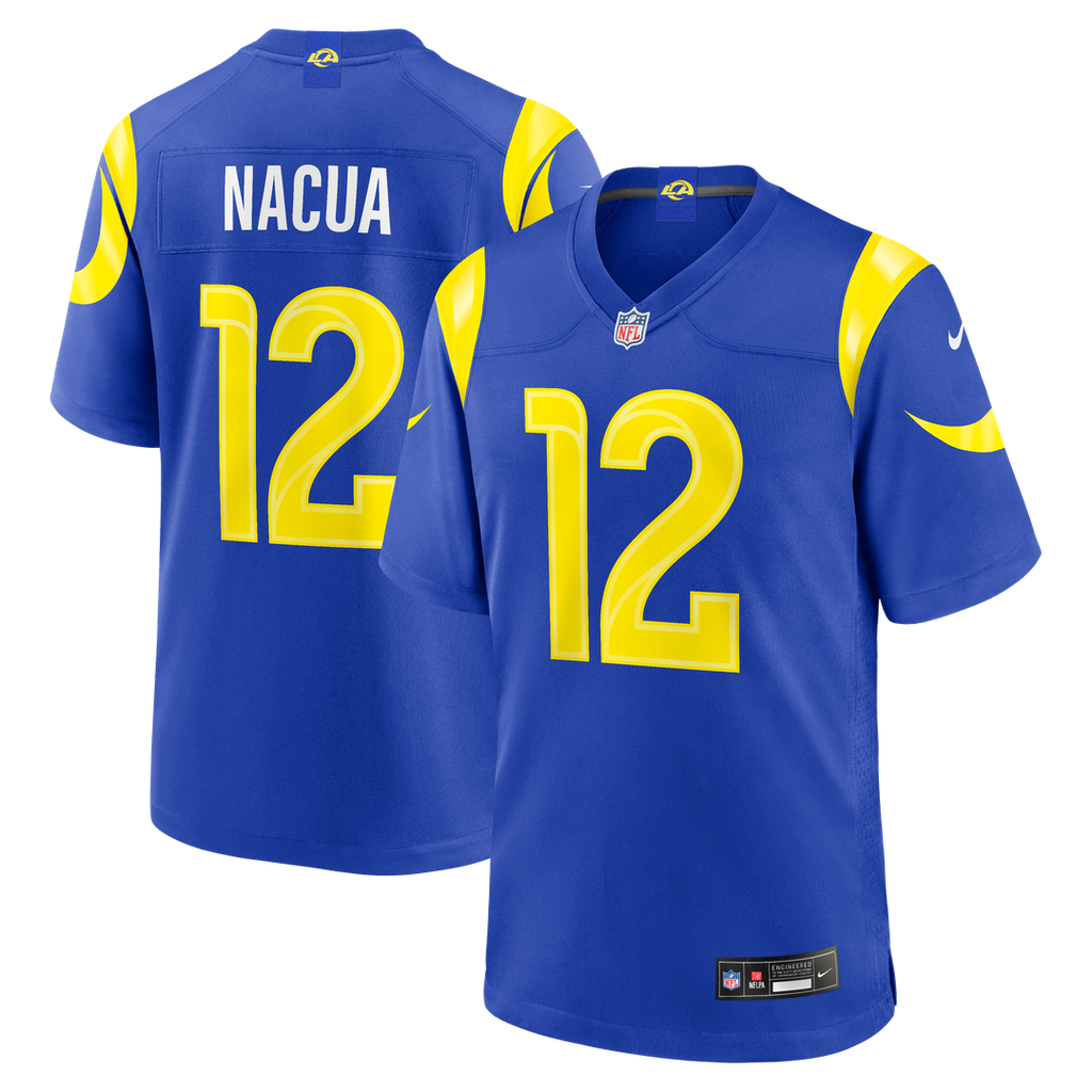 Puka Nacua Los Angeles Rams White Jersey - White