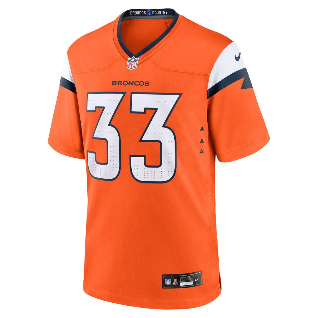 Brent Austin Denver Broncos Team Jersey - Orange