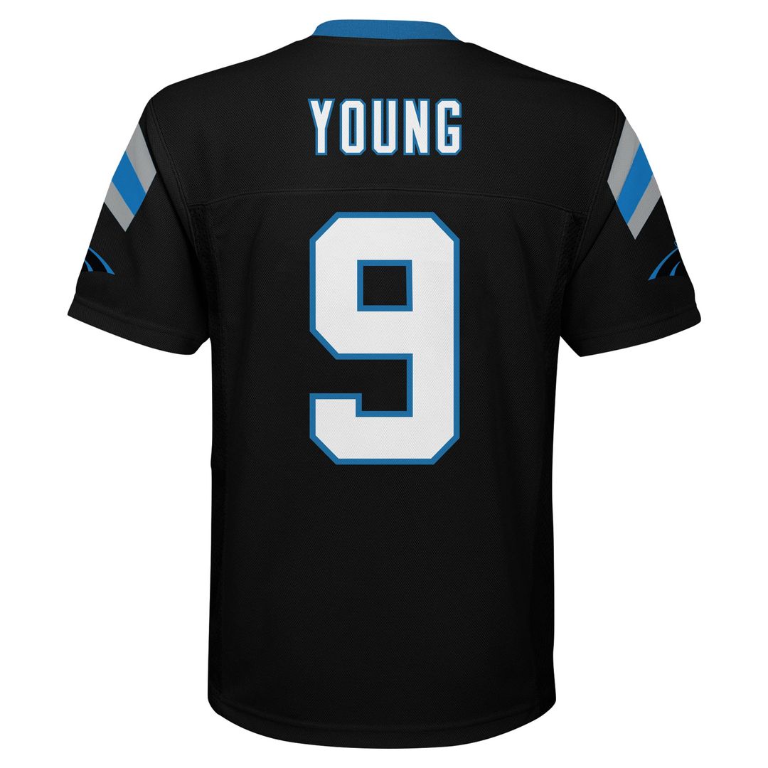 Bryce Young Carolina Panthers Youth Jersey - Black