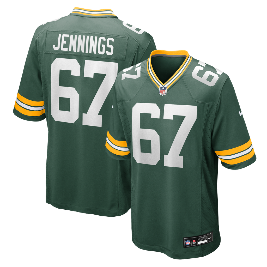 Donovan Jennings Green Bay Packers Team Jersey - Green