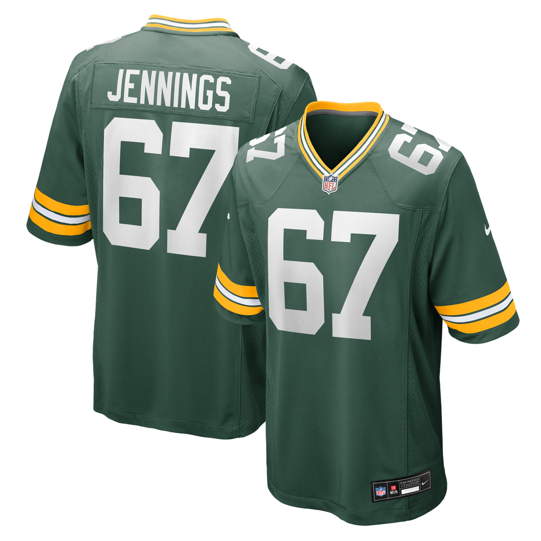 Donovan Jennings Green Bay Packers Team Jersey - Green