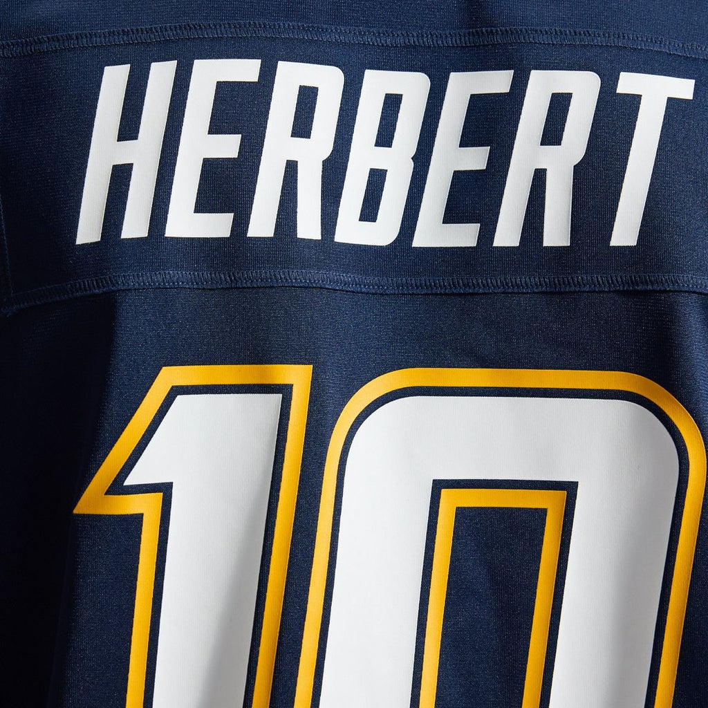 Justin Herbert Los Angeles Chargers Player Jersey - Powder Blue