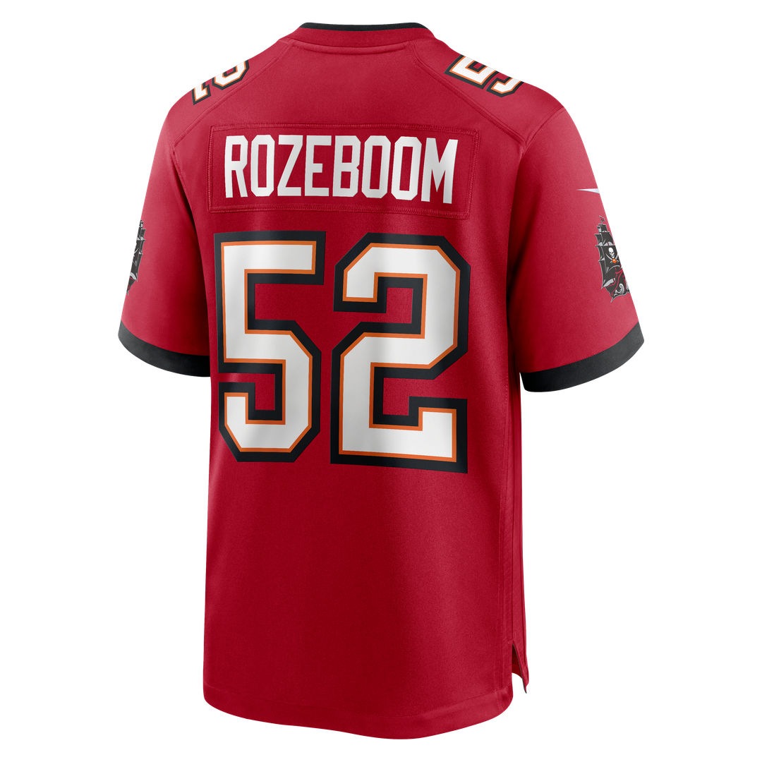 Christian Rozeboom Tampa Bay Buccaneers Team Jersey - Red