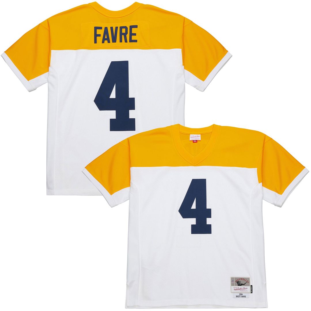 Brett Favre Green Bay Packers 1994 Legacy Jersey - White