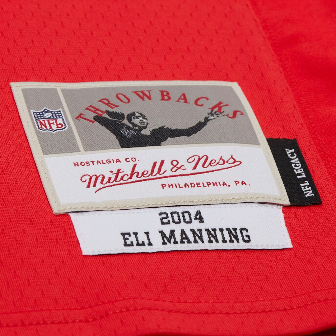 Eli Manning New York Giants 2004 Legacy Jersey - Red