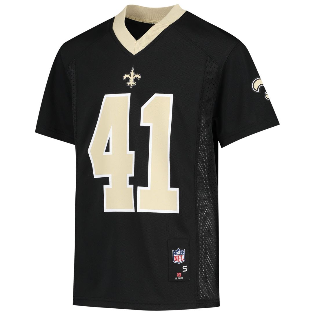 Alvin Kamara New Orleans Saints Youth Jersey - Black