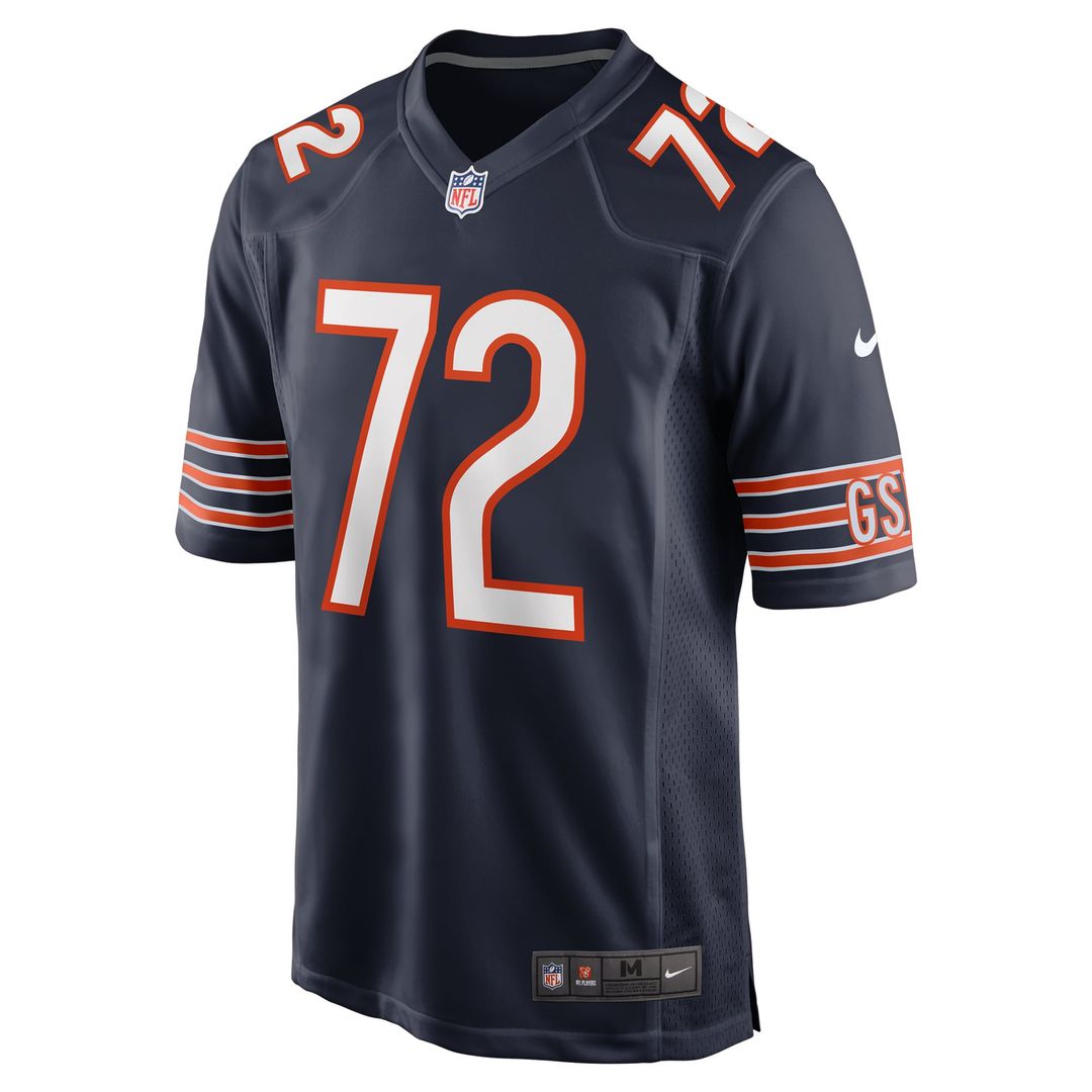 Kiran Amegadjie Chicago Bears Jersey - Navy