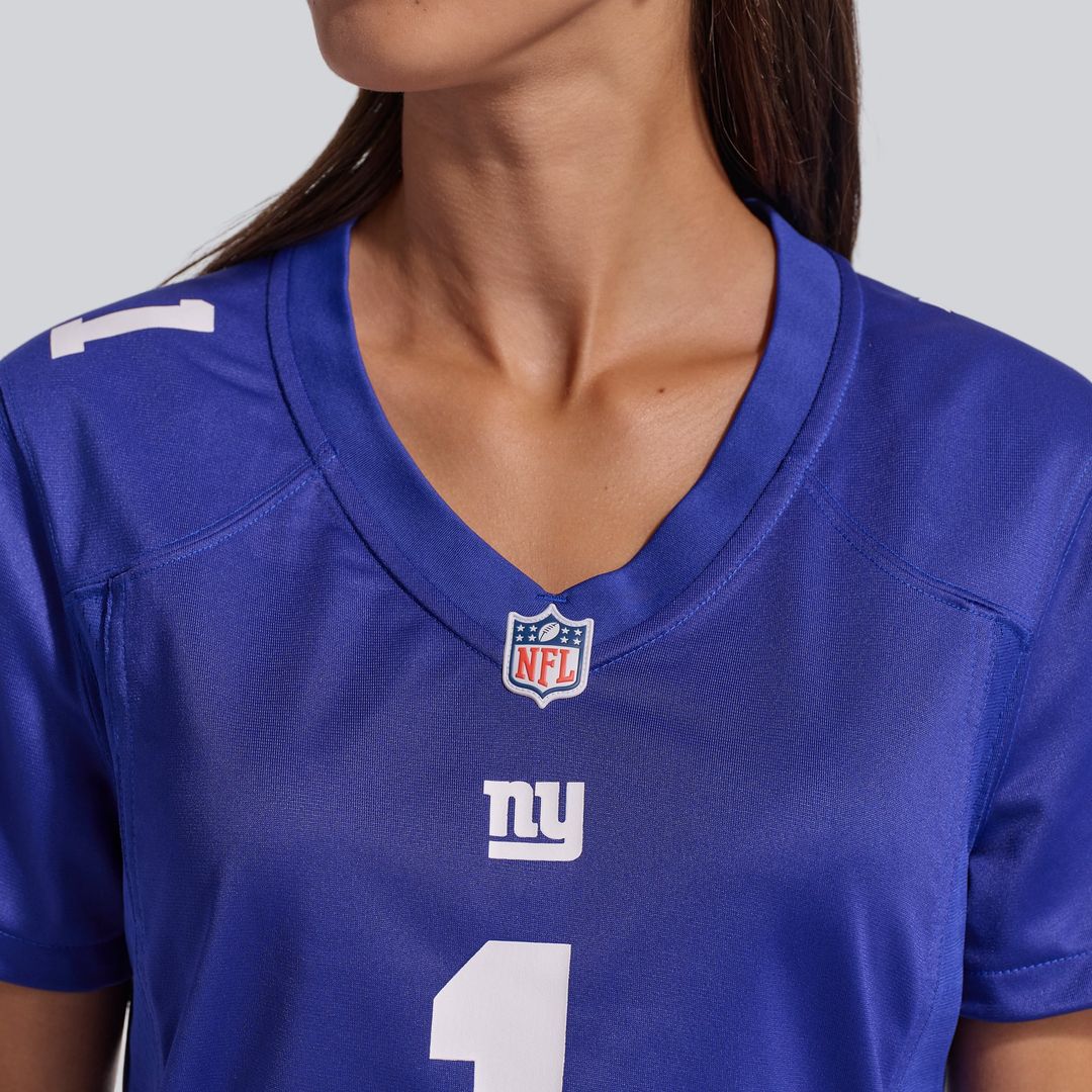 Malik Nabers New York Giants Women's Jersey - Royal