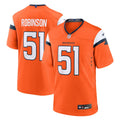 Que Robinson Denver Broncos Team Jersey - Orange