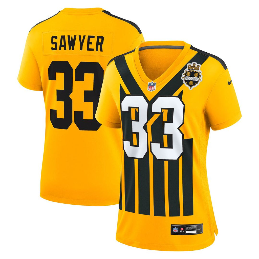 Jack Sawyer Pittsburgh Steelers Women's Alternate Jersey - Gold